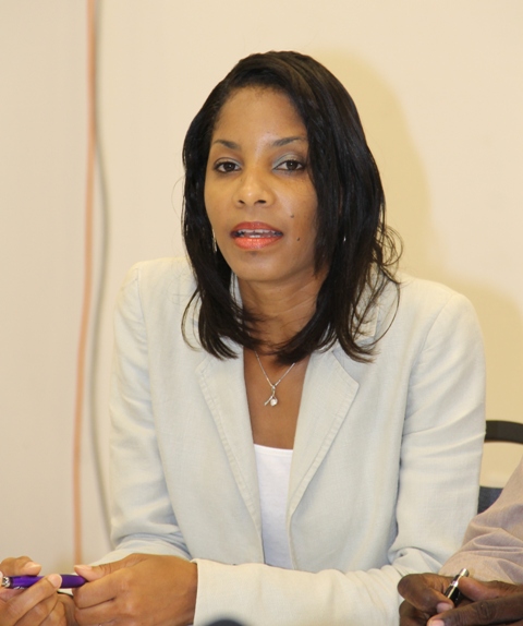 Nadine Carty-Caines, Programme Coordinator at the Ministry of Health’s HIV Unit (file phto)